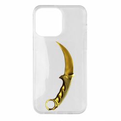 Чохол для iPhone 14 Pro Max Karambit Gold Standoff 2 - PrintSalon