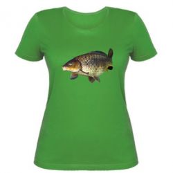 Жіноча футболка Карасик - PrintSalon