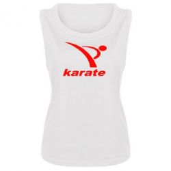 Женская майка Karate - PrintSalon