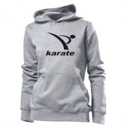 Женское худи Karate - PrintSalon
