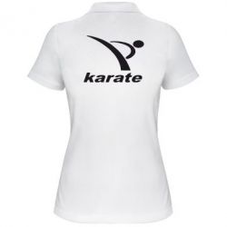 Женское поло Karate - PrintSalon