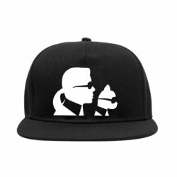 Снепбек Karl and the cat with glasses - PrintSalon