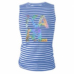 Майка-тельняшка Karl fashion designer