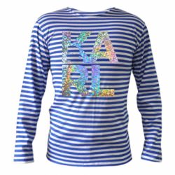 Тельняшка с длинным рукавом Karl fashion designer - PrintSalon