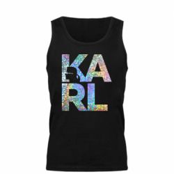 Мужская майка Karl fashion designer - PrintSalon
