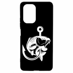 Чехол для Xiaomi Poco F3/K40 Карп на крючке - PrintSalon