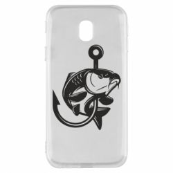 Чехол для Samsung J3 2017 Карп на крючке - PrintSalon