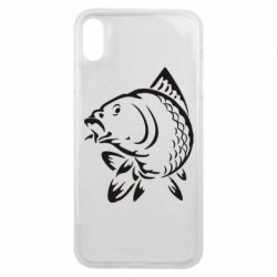 Чехол для iPhone Xs Max Карп - PrintSalon
