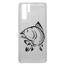 Чехол для Huawei P30 Pro Карп-PrintSalon Чехол для Huawei P30 Pro Карп