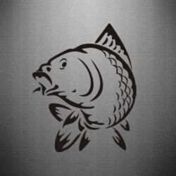 Наклейка Карп