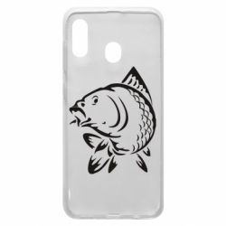 Чехол для Samsung A30 Карп - PrintSalon
