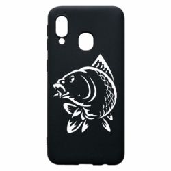 Чехол для Samsung A40 Карп - PrintSalon