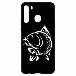 Чехол для Samsung A21 Карп - PrintSalon