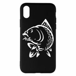Чехол для iPhone X/Xs Карп - PrintSalon