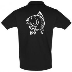 Мужское поло Карп - PrintSalon