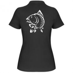 Женское поло Карп - PrintSalon
