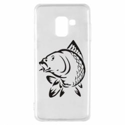 Чехол для Samsung A8 2018 Карп - PrintSalon