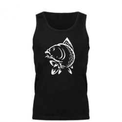 Мужская майка Карп - PrintSalon