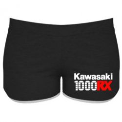 Женские шорты Kawasaki 1000RX - PrintSalon