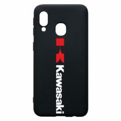 Чехол для Samsung A40 Kawasaki Logo - PrintSalon