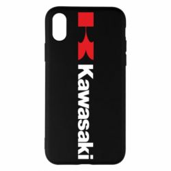 Чехол для iPhone X/Xs Kawasaki Logo - PrintSalon