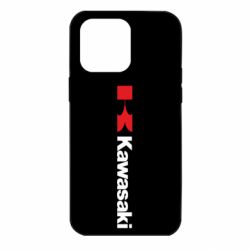 Чехол для iPhone 14 Pro Max Kawasaki Logo - PrintSalon