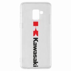 Чехол для Samsung A8+ 2018 Kawasaki Logo - PrintSalon