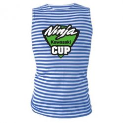 Майка-тельняшка Kawasaki Ninja Cup-PrintSalon Майка-тельняшка Kawasaki Ninja Cup