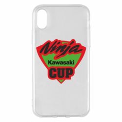 Чохол для iPhone X/Xs Kawasaki Ninja Cup - PrintSalon