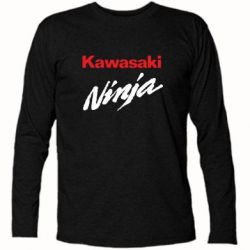 Футболка с длинным рукавом Kawasaki Ninja - PrintSalon