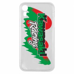 Чехол для iPhone XR Kawasaki Racing