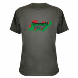 Камуфляжна футболка Kawasaki Racing - PrintSalon