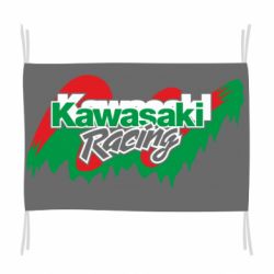 Прапор Kawasaki Racing - PrintSalon