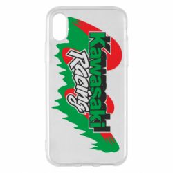 Чохол для iPhone X/Xs Kawasaki Racing - PrintSalon