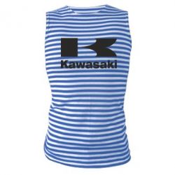 Майка-тельняшка Kawasaki-PrintSalon Майка-тельняшка Kawasaki