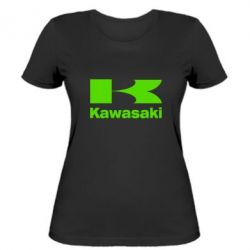 Жіноча футболка Kawasaki - PrintSalon