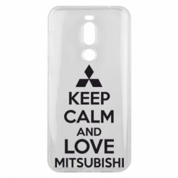 Чохол для Meizu X8 Keep calm an love mitsubishi - PrintSalon