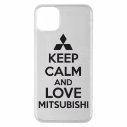 Чохол для iPhone 11 Pro Max Keep calm an love mitsubishi - PrintSalon