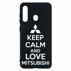 Чохол для Samsung M40 Keep calm an love mitsubishi - PrintSalon