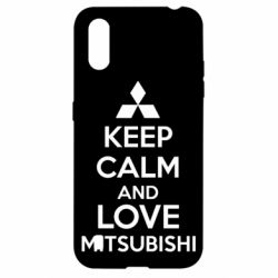 Чохол для Samsung A01 / M01 Keep calm an love mitsubishi - PrintSalon