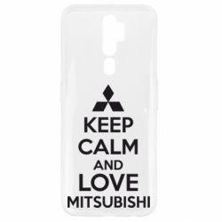 Чохол для Oppo A5/A9 2020 Keep calm an love mitsubishi - PrintSalon