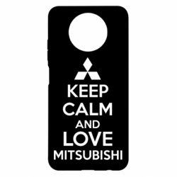 Чехол для Xiaomi Redmi Note 9 5G/Redmi Note 9T Keep calm an love mitsubishi