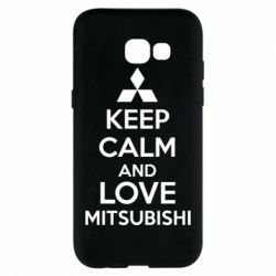 Чохол для Samsung A5 2017 Keep calm an love mitsubishi - PrintSalon