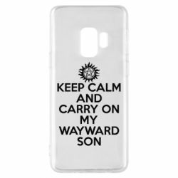 Чехол для Samsung S9 Keep Calm and carry on - PrintSalon