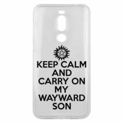 Чехол для Meizu X8 Keep Calm and carry on - PrintSalon