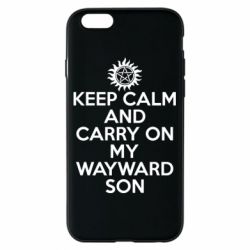 Чехол для iPhone 6/6S Keep Calm and carry on - PrintSalon