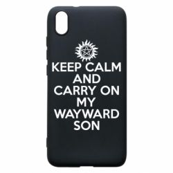 Чехол для Xiaomi Redmi 7A Keep Calm and carry on