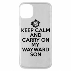 Чехол для iPhone 11 Pro Keep Calm and carry on - PrintSalon