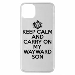 Чехол для iPhone 11 Pro Max Keep Calm and carry on - PrintSalon