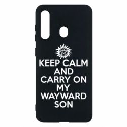 Чехол для Samsung M40 Keep Calm and carry on - PrintSalon